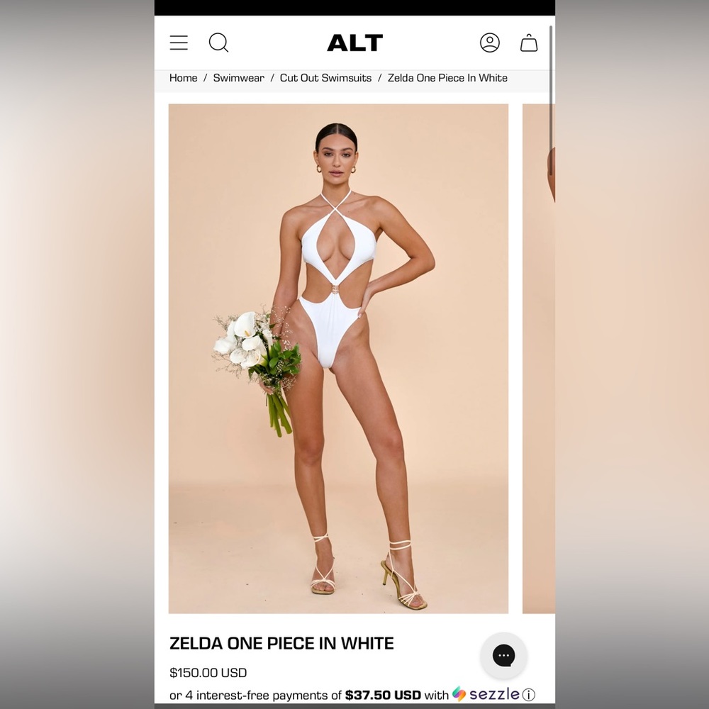 ALT Zelda One Piece in White